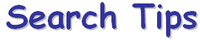 Search Tips